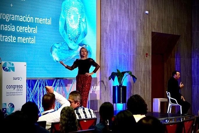 Blanca Mery Sánchez en el Congreso 2022 de Sura