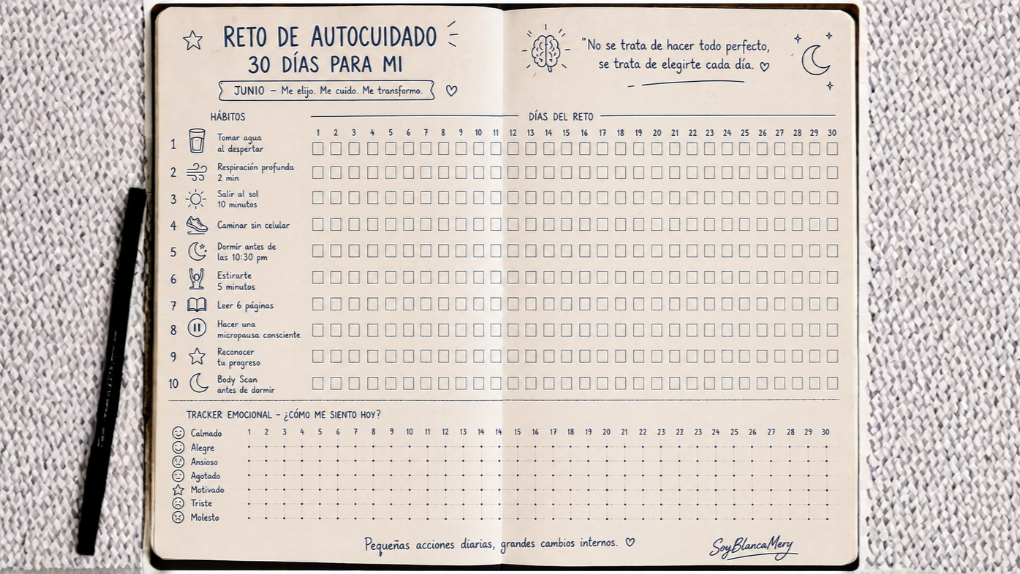 Reto de autocuidado